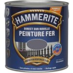 Hammerite - peinture direct sur rouille laqué gris anthracite 2, 5 l Hammerite - peinture direct sur rouille laqué gris anthracite 2, 5 l