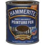 Julien - peinture direct sur rouille martel�e ch�taigne 0, 75 l - hammerite
