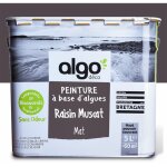Peinture �cologique algo - mat - violet raisin muscat - 5l