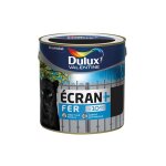 Peinture ecran fer mat 2l noir - dulux valentine