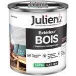 Peinture extrieure bois microporeuse base white - 164072 - pot de o. 5l - julien