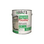 Peinture faade 100% pliolite 2. 5 litres ton pierre - addict