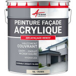 Arcane industries - peinture, faade, acrylique, 14 couleurs, durable, jusqu' 15, ans, rnovation, faade, ...