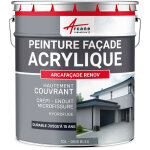 Arcane industries - peinture, faade, acrylique, 14 couleurs, durable, jusqu' 15, ans, rnovation, faade, ...
