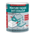 Peinture faade anti chaleur, peinture blanche rflective, rafrachit l'air intrieur - technologie cool ...