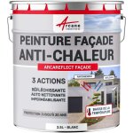 Arcane industries - peinture faade, anti chaleur, coolroof, rflchissante, arcareflect - 2. 5 l blanc ...