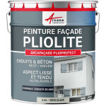 Arcane industries - peinture faade pliolite, ton pierre, blanc, gris, beige, blanc, peinture hydrofuge, ...