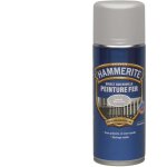 Hammerite - peinture fer a�rosol direct sur rouille - martel� gris ardoise - 400 ml