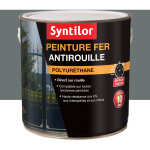 Peinture fer antirouille syntilor 1, 5l gris basalte ral 7012 satin