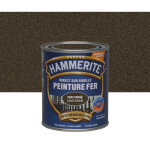 Deco fer forge - peinture fer extérieur direct sur rouille hammerite teinte châtaigne forgé 2. 5 l Deco fer forge - peinture fer extérieur direct sur rouille hammerite teinte châtaigne forgé 2. 5 l