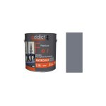 Peinture fer 2. 5 litres gris argent addict