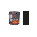 Addict - peinture fer glycro antirouille, noir mat, 2, 5 litre intrieur et extrieur peinture.