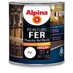 Peinture fer protection antirouille - intrieur & extrieur - brillant conditionnement: 0, 5l - couleur: ...