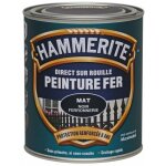 Peinture fer satin noir 0l25 - hammerite