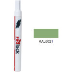 Feutre de retouche 8 ml ? ral 6021 ? vert p�le ? brillant ? multisupport ? redlack