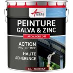 Arcane industries ? peinture pour m�tal 0. 5 l rouge brun ral 3011 ? antirouille pour galva et zinc ? ...