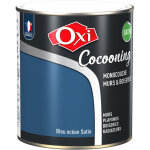 Durieu - peinture d'int�rieur monocouche pour murs & boiseries oxi cocooning murs & boiseries satin bleu ...