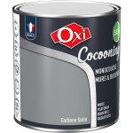 Peinture d'int�rieur monocouche pour murs & boiseries oxi cocooning murs & boiseries satin carbone (ox67) ...