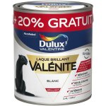 Peinture laque valnite brillant blanc 2 l + 20 % gratuit - dulux valentine