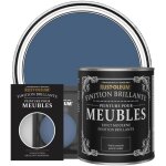 Peinture pour meubles brillante - encre bleue