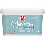 V33 - peinture multi - supports colorissim satin bleu scandinave 2, 5 l