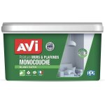 Avi - peinture murs & plafonds monocouche blanc satin 2, 5 l