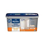 Peinture blanc mat - murs et plafonds tach�s et salis - 2, 5l - ripolin