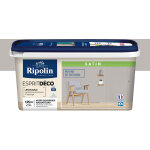 Ripolin - peinture murale toutes pices - satin - 2, 5l - poivre du sichuan