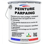 Peinture parpaing terracotta - 4x5 l - codeve bois - ral 8004 - brun cuivr� - pour la protection d'un ...