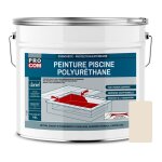 Peinture piscine b�ton, peinture polyur�thane pour piscine et bassin, �tanche et souple, b�ton, enduit, ...