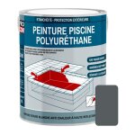 Peinture piscine b�ton, peinture polyur�thane pour piscine et bassin, �tanche et souple, b�ton, enduit, ...