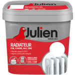 Peinture radiateur acrylique, fer, cuivre, alu, zinc - direct sans sous - couche - satin blanc 0, 75 ...