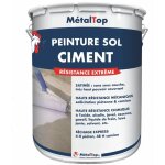 Peinture sol ciment - orange jaune - ral 2000 - 5 l - m�taltop