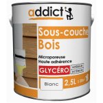 Addict - peinture sous - couche bois 2. 5l blanc