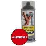 Peinture sp�ciale motoculture couleur rouge iseki - a�rosol 400ml