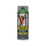 Peinture spray vert jaune motip 07127
