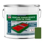 Peinture tennis, peinture terrain de sport, r�novation et protection de terrain sportif procom 4b6331 ...