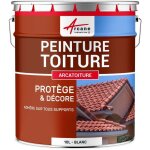 Arcane industries - peinture toiture, tuile, ciment et terre cuite - 10 l blanc