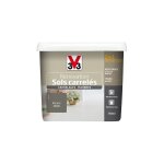 V33 - peinture r�novation sols carrel�s (carrelages - marbres) 2 en 1 satin racine 0, 75 l