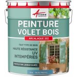 Peinture volet en bois, extrieur, couleur - 0. 5 l bleu pastel - ral 5024 - arcane industries