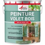 Arcane industries - peinture volet en bois, extrieur, couleur - 0. 5 l vert ple - ral 6021