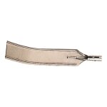 Pelle inox 8 x 35 cm sans manche pour pizzas au charbon de bois four a pain cuisine