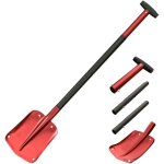 Pelle � neige en aluminium, amovible et amovible construction en quatre pi�ces avec cinq longueurs r�glables, ...