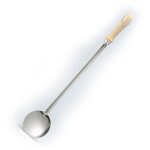 Pelle � paella / crochet inox m / m - 12x65 cm