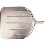 Pelle a pizza falci en aluminium sans manche 32 x 34 cm four a bois pour pizzeria fabriqua en italie