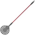 Pelle à pizza ronde perforée 230 x 1200 mm - hendi 618103 Pelle à pizza ronde perforée 230 x 1200 mm - hendi 618103