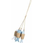 Pendentif poisson en bois, dcoration de la mer maritime, couleur 01