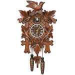 Pendule � coucou de la for�t - noire allemande horloge murale � coucou en bois de style nordique r�tro ...