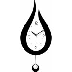Pendules murales silencieuses gouttelettes d'eau swing horloge murale design moderne style nordique salon ...