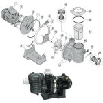 12 - joint diffuseur pompe sta rite 5p6r